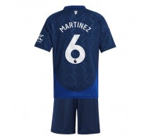 Manchester United Lisandro Martinez #6 Koszulka Wyjazdowa dzieci 2024-25 Krótki Rękaw (+ krótkie spodenki)